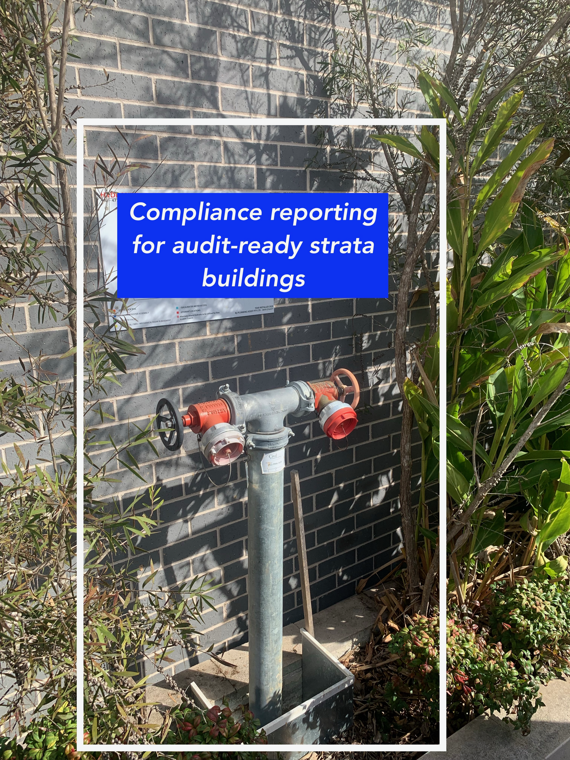 Ramage team checking grounds and property details
